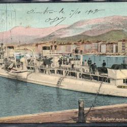 CPA -Marine Militaire - Toulon - le contre - torpilleur "Dard "  N°3781