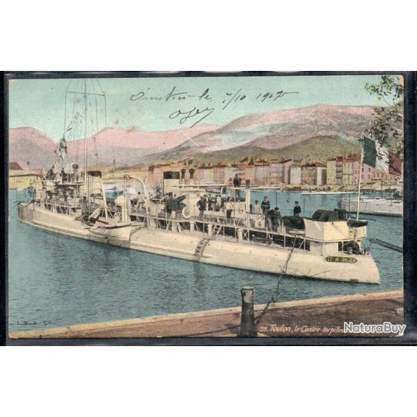 CPA -Marine Militaire - Toulon - le contre - torpilleur "Dard "  N3781