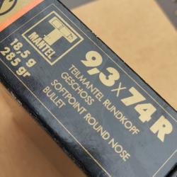 Cartouches de carabine RWS calibre 9,3x74r R