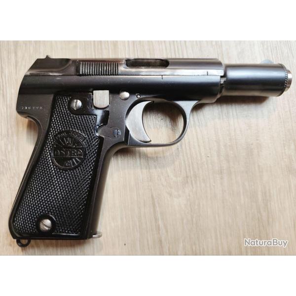 Pistolet semi-automatique ASTRA mod. 3000 - Cal. 9mm Browning court (.380 ACP) (Occasion bon tat)