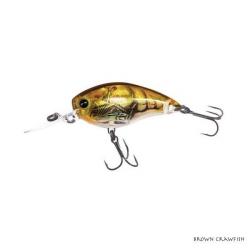 Poisson Nageur Yo-Zuri 3DR Mid Crank 5 cm Brown Crawfish