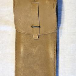 VENDS POCHETTE CUIR ARMEE FRANCAISE