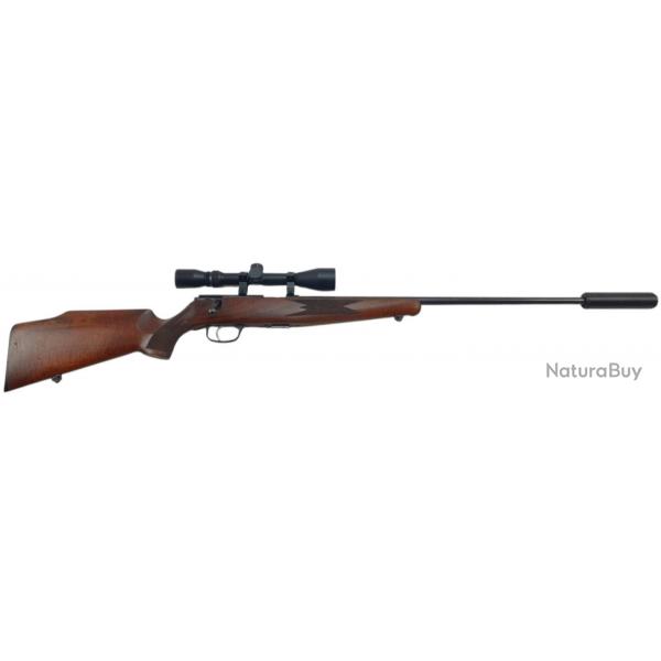 OCCASION - CARABINE KRICO CAL.22LR + LUNETTE 3-9X40 + MODERATEUR SAK