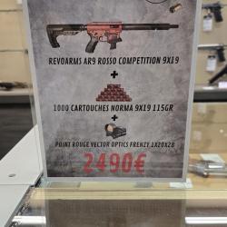 Pcc REVOARMS ROSSO 12 POUCES 9x19 PACK