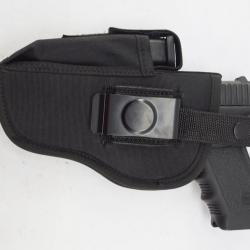 Holster souple universelle avec Porte Chargeur intégré