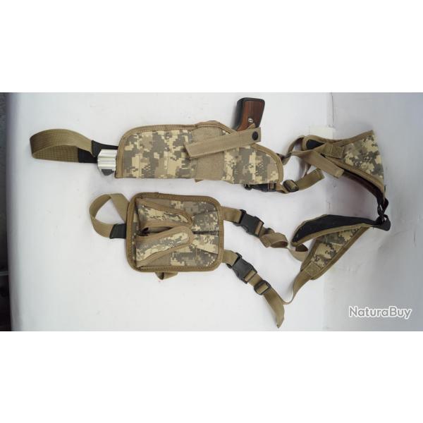 Holster d&#039;&eacute;paule universelle pour arme de poing