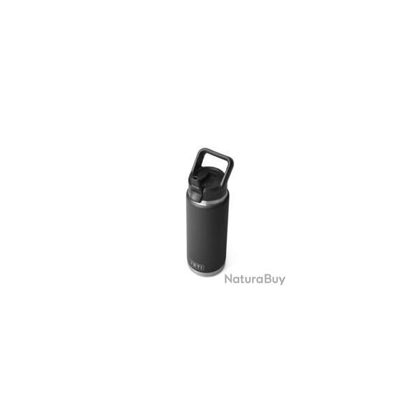 GOURDE AVEC PAILLE 26 OZ - YETI Noir
