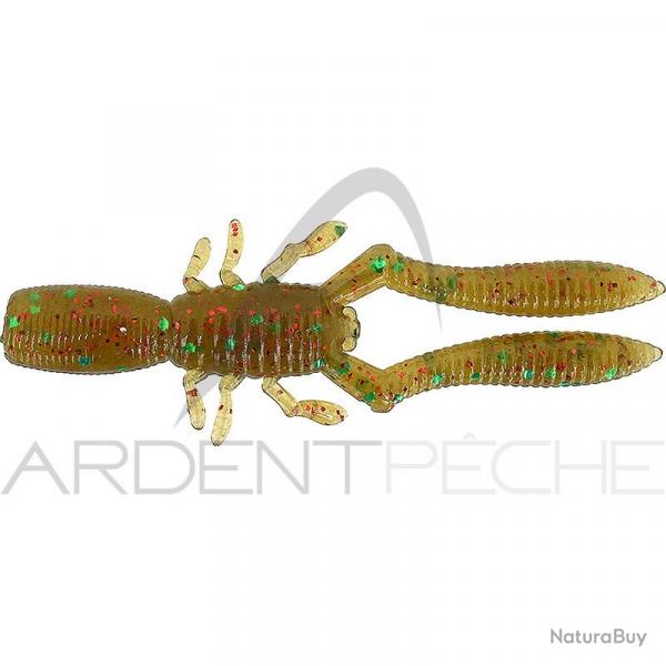 Leurre souple MEGABASS Bottle shrimp 2.4 Kasumi Green flakes