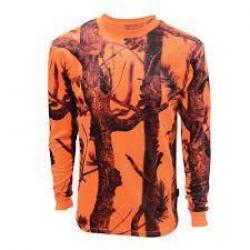 T Shirt De Chasse Manches Longues Camo Blaze PERCUSSION