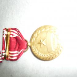 lot de 2 médailles militaires