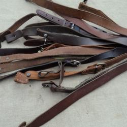 lot bretelles fusil /carabine ( le tarif est pour un lot uniquement )