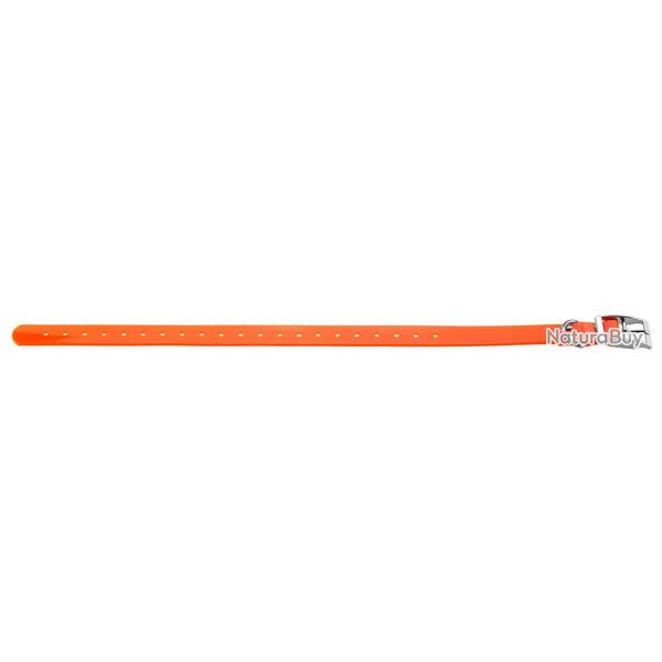Collier pour chien 2,5 cm en polyurthane - Country Collier Orange