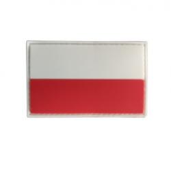 Patch Drapeau - Pologne - PVC - velcro - Livraison gratuite