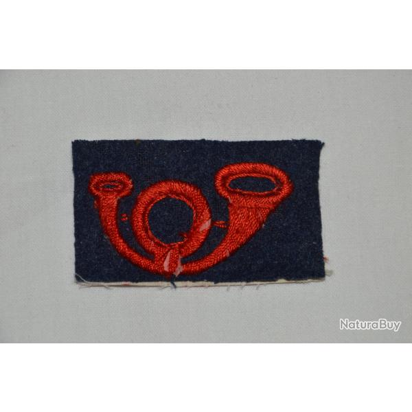 INSIGNE COR DE CHASSEUR DE BON TIREUR-CAPOTE 1877-VAREUSE 1893-3 REPUBLIQUE-GUERRE 1914/18.