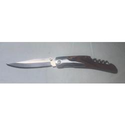 Couteau pliant TUNET avec tire-bouchon
