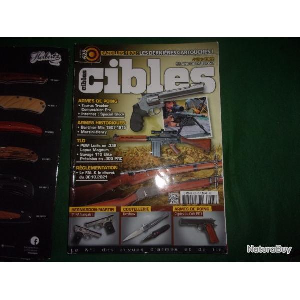 revue cible numros disponibles;625/630/632/634