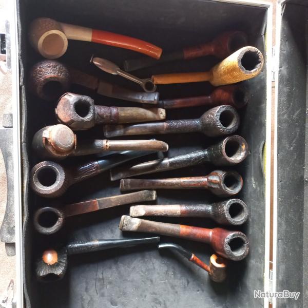 lot d'ancienne pipe  16  pices     divers marques