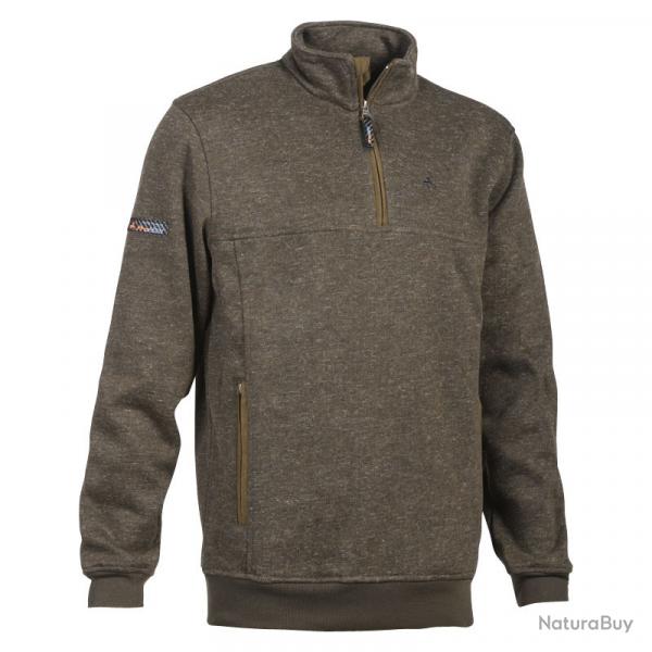 Prix de dpart  1 !! Pull de chasse ProHunt Marron Muntjac Taille XL