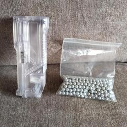 bille alu airsoft  + bb loader laylax
