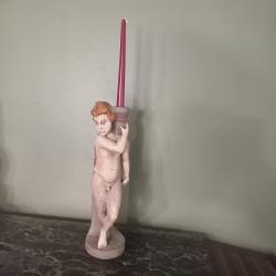 chérubin en bois sculpté XXème