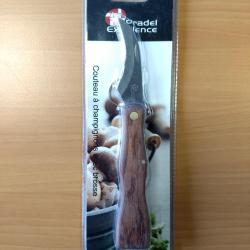 *** DÉSTOCKAGE - Couteau à champignons avec brosse + chaîne de transport PRADEL ***