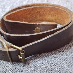 Bretelle cuir pour arme d'épaule- Occasion (1)