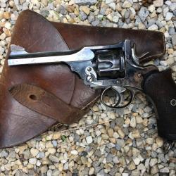 WW1 BEAU WEBLEY MKIII CAL 38 SW PLUS ETUI