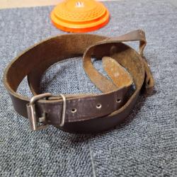 Bretelle cuir pour arme d'épaule- Occasion (2)