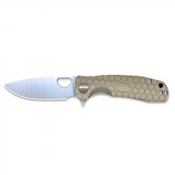 Couteau flipper medium tan 81mm