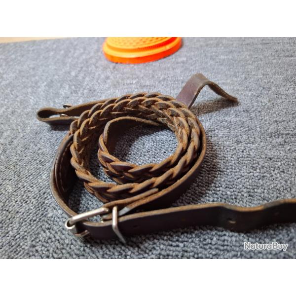 Bretelle cuir pour arme d'paule- Occasion (3)