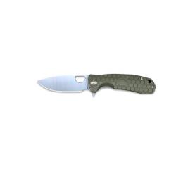 Couteau flipper large Green 92mm