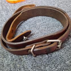Bretelle cuir pour arme d'épaule- Occasion (8)
