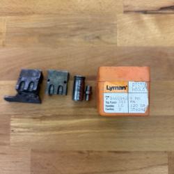 Vends moule Lyman 9mm et recalibreur rcbs 356