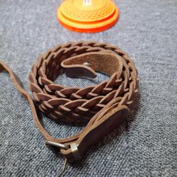 Bretelle cuir pour arme d'épaule- Occasion (13)