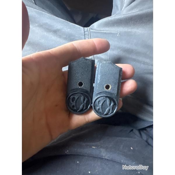 plaquettes de bois pour cross pistolet