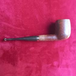 ancienne pipe bague plaqué or " superman "