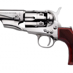 Réplique 1862 Pietta Colt Pocket Police acier Old silver - Cal.44 PN