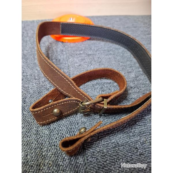 Bretelle cuir pour arme d'paule- Occasion (18)