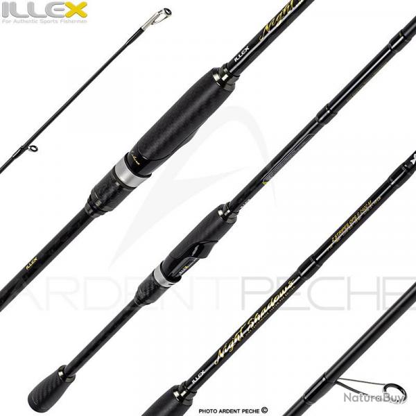 Canne spinning ILLEX Night shadows S 2402 M Z Stripes ops dmo