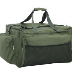 Sac de pêche vert foncé imperméable en tissu Oxford 70x35x35 cm - Idéal pour activités outdoor