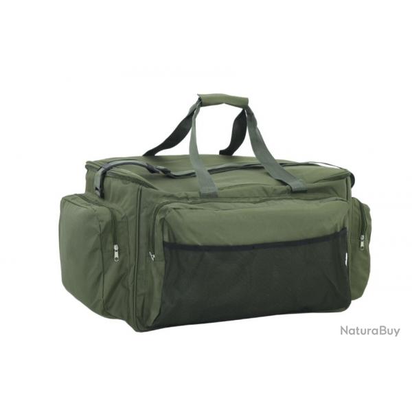 Sac de pche vert fonc impermable en tissu Oxford 70x35x35 cm - Idal pour activits outdoor