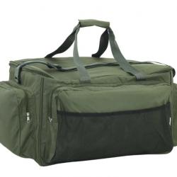 Sac de pêche vert foncé imperméable 84x35x35 cm - Tissu Oxford résistant pour activités outdoor