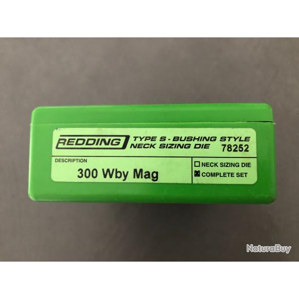 JEUX D'OUTILS REDDING 300 WEATHERBY MAGNUM