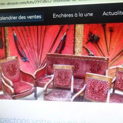 500) lot = dague couteau chasse ou vènerie , époque napoléon III ; a voir