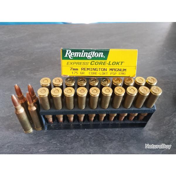 Munitions REMINGTON 7RM Core-Lokt 175gr
