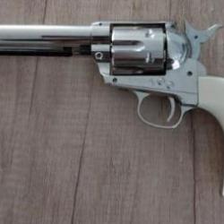 Colt SAA Peacemaker nickel pearl - Umarex - Co2 - cal 4.5 billes acier - 3 joules