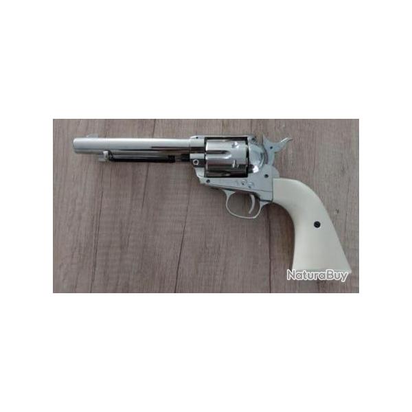 Colt SAA Peacemaker nickel pearl - Umarex - Co2 - cal 4.5 billes acier - 3 joules