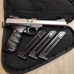 Pistolet semi-automatique BROWNING mod. BUCKMARK Stainless URX - 5.5" - Cal. 22 LR (Occasion)