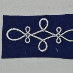 INSIGNE ATTRIBUT KEPI OU BONNET DE POLICE DE HUSSARD-CAVALERIE 2° EMPIRE-1870-3° REPUBLIQUE 1914/18