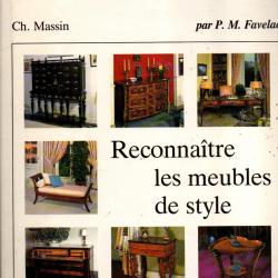 reconnaitre les meubles de style par p.m.favelac